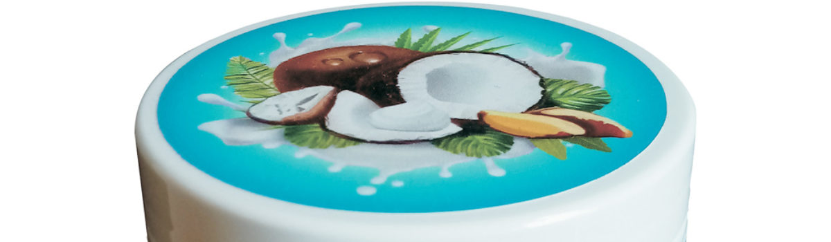 Hair mask with coconut