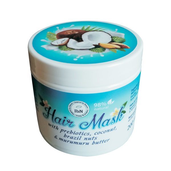 Hair mask with coconut